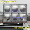 Corrosion resistant assembled construction use steel plates water tank